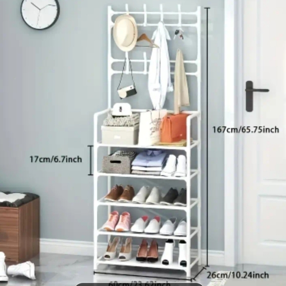 SHOE & CLOTHES RACK NWT - Picture 8 of 11